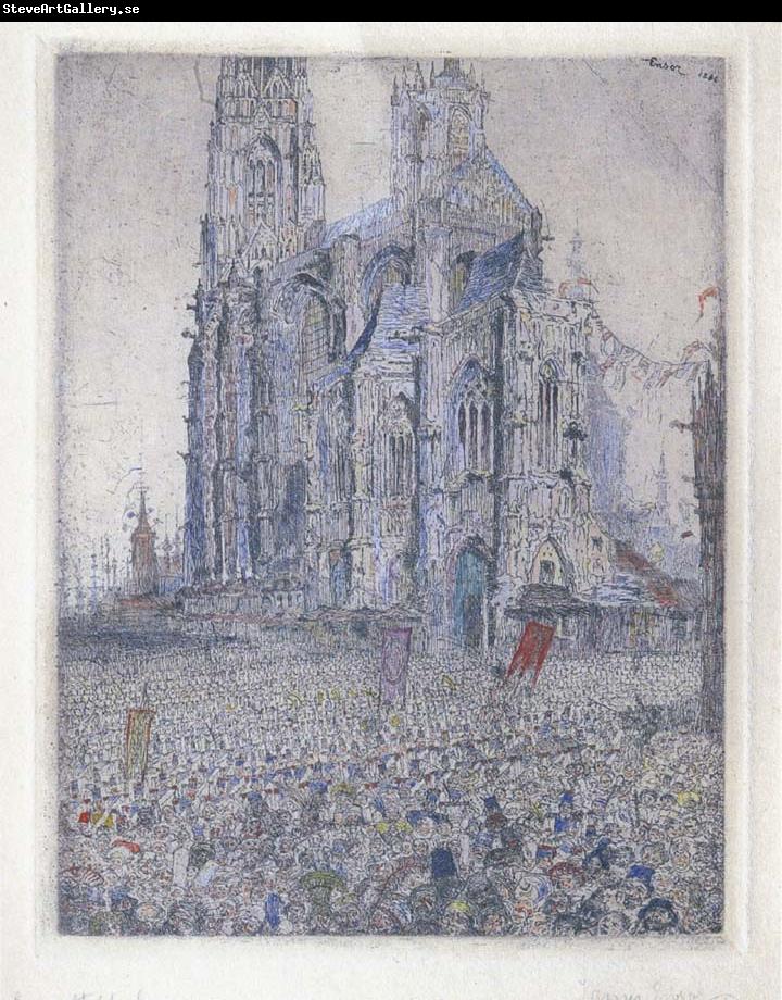 James Ensor The Cathedral